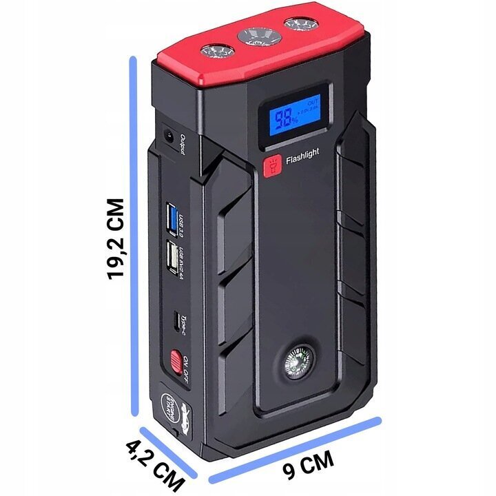 Akkulaturi Boster Jump Starter 20AH 12V hinta ja tiedot | Auton akkulaturit | hobbyhall.fi