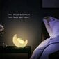 Ladattava LED-yövalo lapsille Rabbit on the moon Bluetooth-kaiuttimella hinta ja tiedot | Lastenhuoneen valaisimet | hobbyhall.fi