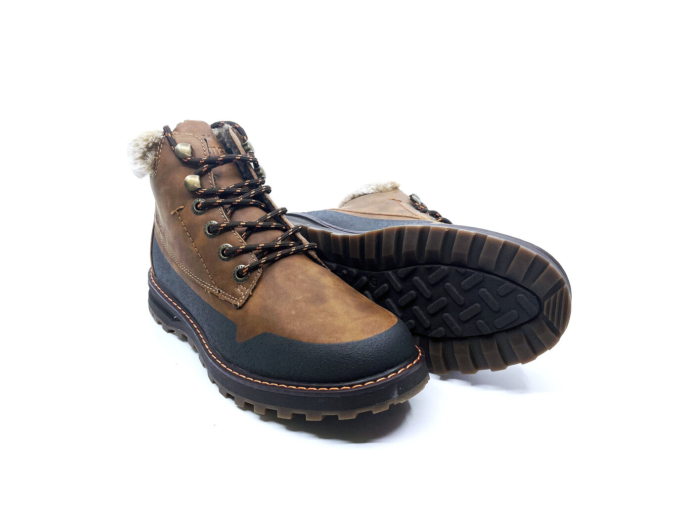 Naisten saappaat Mitchell Boot Fur, ruskea hinta ja tiedot | Naisten saappaat | hobbyhall.fi