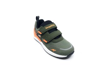 Kangaroos kengät lapsille KD-Rah V oliivinvihreä_musta_oranssi hinta ja tiedot | Kangaroos Muoti | hobbyhall.fi