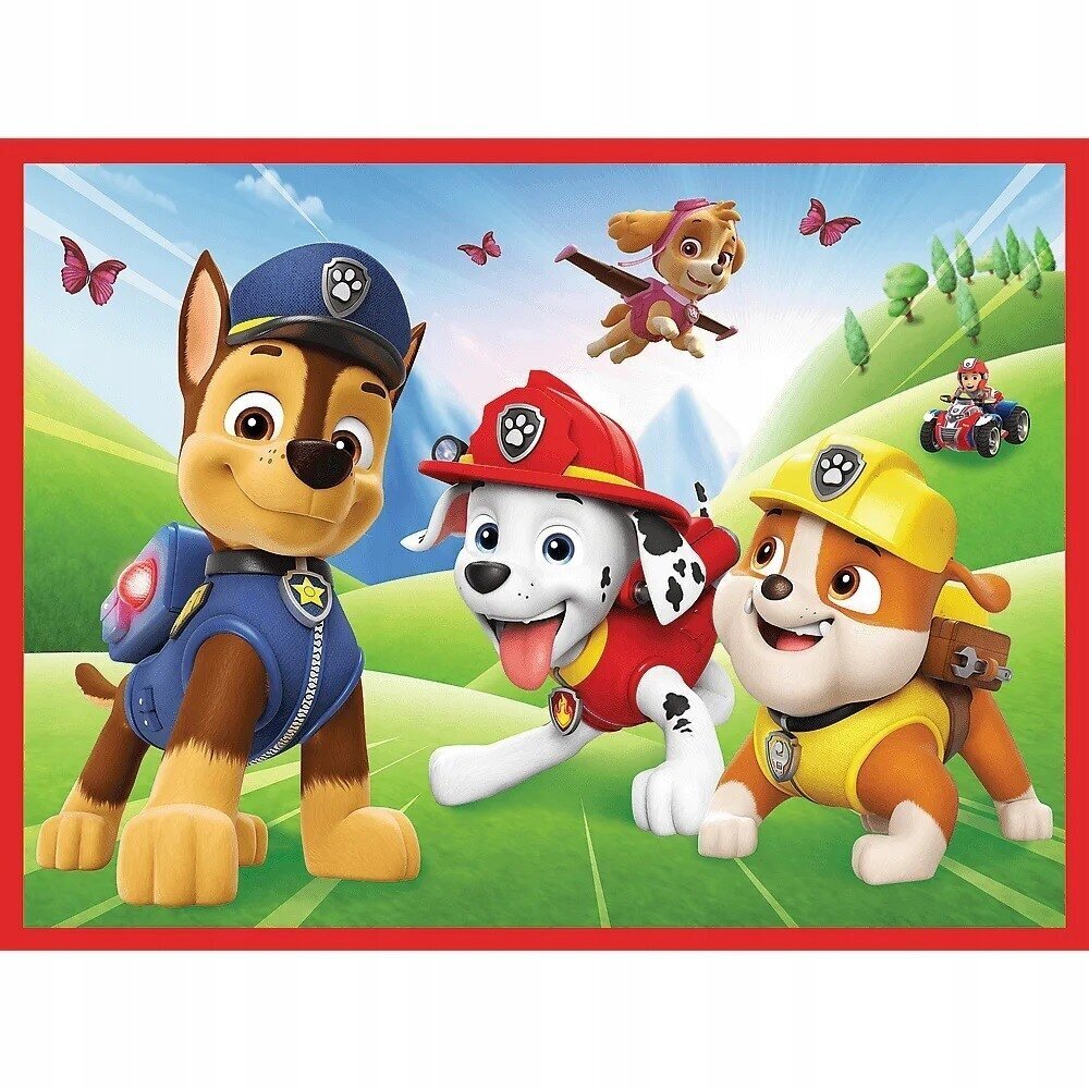 Palapeli+muistipeli Trefl Paw Patrol (Ryhmä Hau) hinta ja tiedot | Kehittävät lelut | hobbyhall.fi