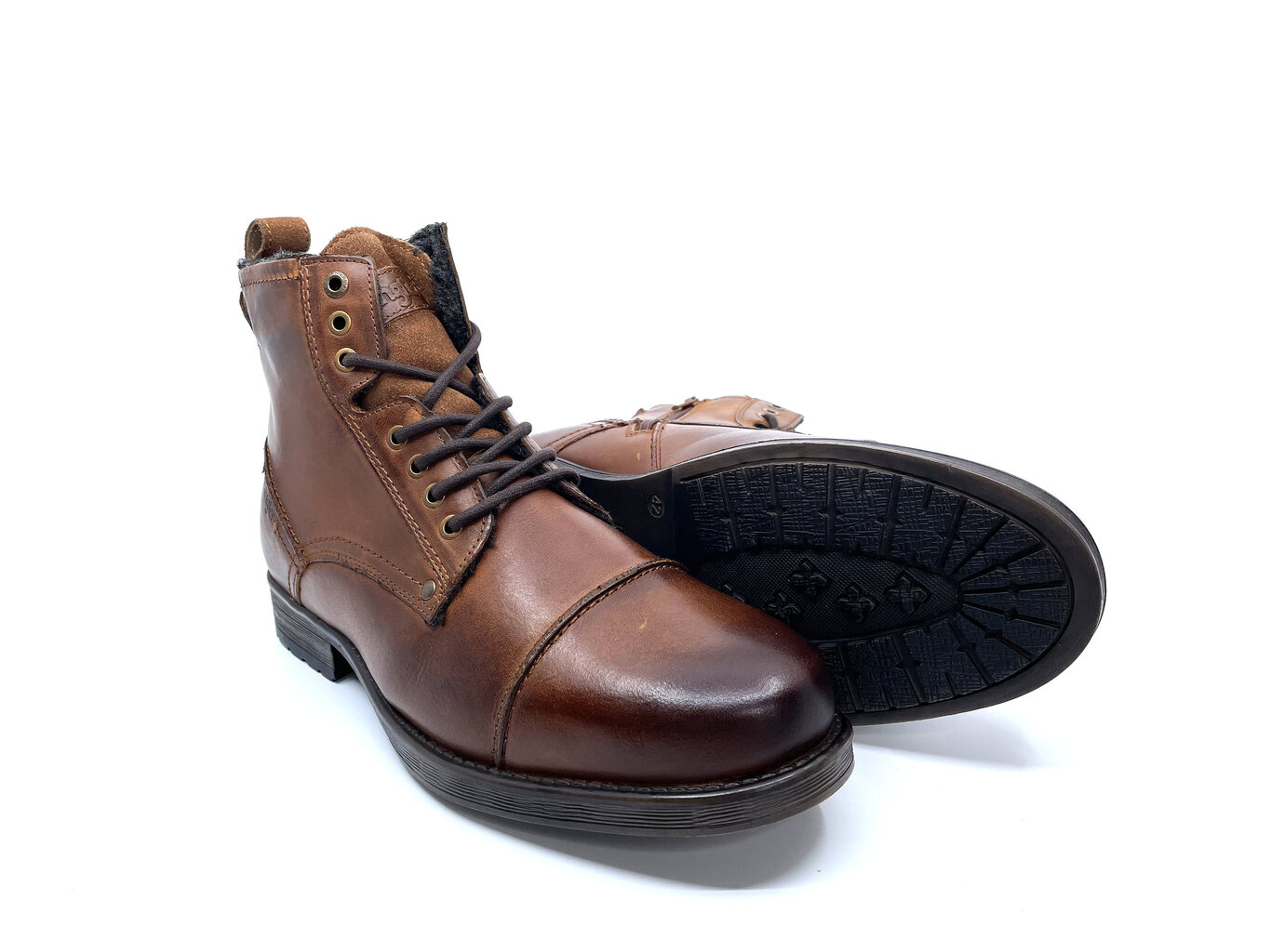 Miesten saappaat Marlon Combat Fur, ruskea hinta ja tiedot | Miesten kengät | hobbyhall.fi