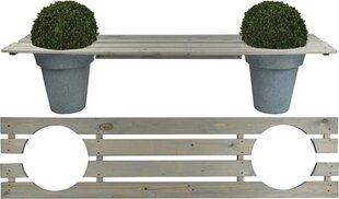 421292 Esschert Design Planter Bench 180 cm NG71 hinta ja tiedot | Puutarhapenkit | hobbyhall.fi