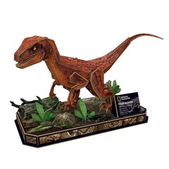 3D-pulma Cubic Fun National Geographic Velociraptor, 63 v. hinta ja tiedot | LEGOT ja rakennuslelut | hobbyhall.fi