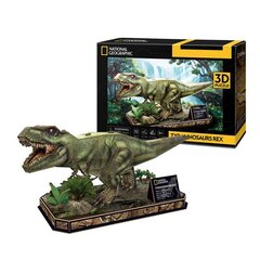 3D-pulma Cubic Fun National Geographic Tyrannosaurus REX, 52 v. hinta ja tiedot | Cubic Fun Lapset | hobbyhall.fi