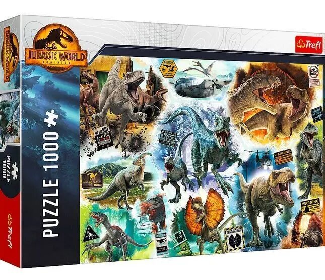 Palapeli Trefl Jurassic Park Jurassic Park, 1000 palaa hinta ja tiedot | Palapelit | hobbyhall.fi