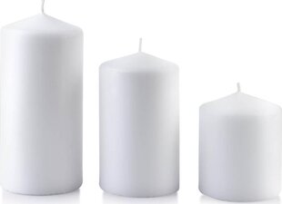 Kynttilä Classic Candles Ball White, 14 cm hinta ja tiedot | Mondex Huonekalut ja sisustus | hobbyhall.fi