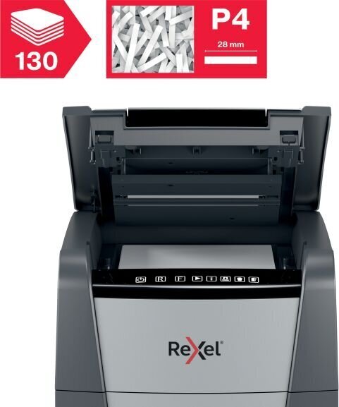 Rexel Optimum AutoFeed+ 130X hinta ja tiedot | Paperisilppurit | hobbyhall.fi