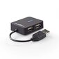 Nedis UHUBU2410BK USB Hub - Splitter hinta ja tiedot | Adapterit | hobbyhall.fi