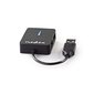 Nedis UHUBU2410BK USB Hub - Splitter hinta ja tiedot | Adapterit | hobbyhall.fi