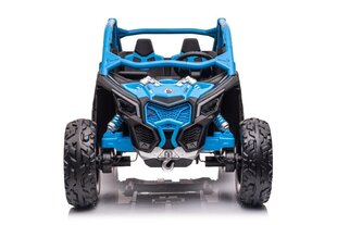 Kaksoissähköauto lapsille Buggy DK-CA001, sininen hinta ja tiedot | Lasten sähköautot | hobbyhall.fi