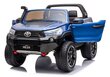 Toyota Hilux sähköauto, musta hinta ja tiedot | Lasten sähköautot | hobbyhall.fi