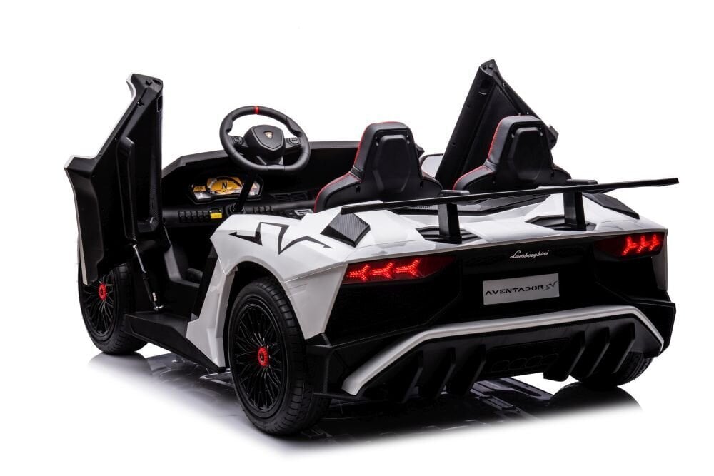 Lamborghini Xxl A8803 sähköauto lapsille, valkoinen hinta ja tiedot | Lasten sähköautot | hobbyhall.fi