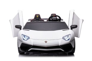 Lamborghini Xxl A8803 sähköauto lapsille, valkoinen hinta ja tiedot | Lasten sähköautot | hobbyhall.fi