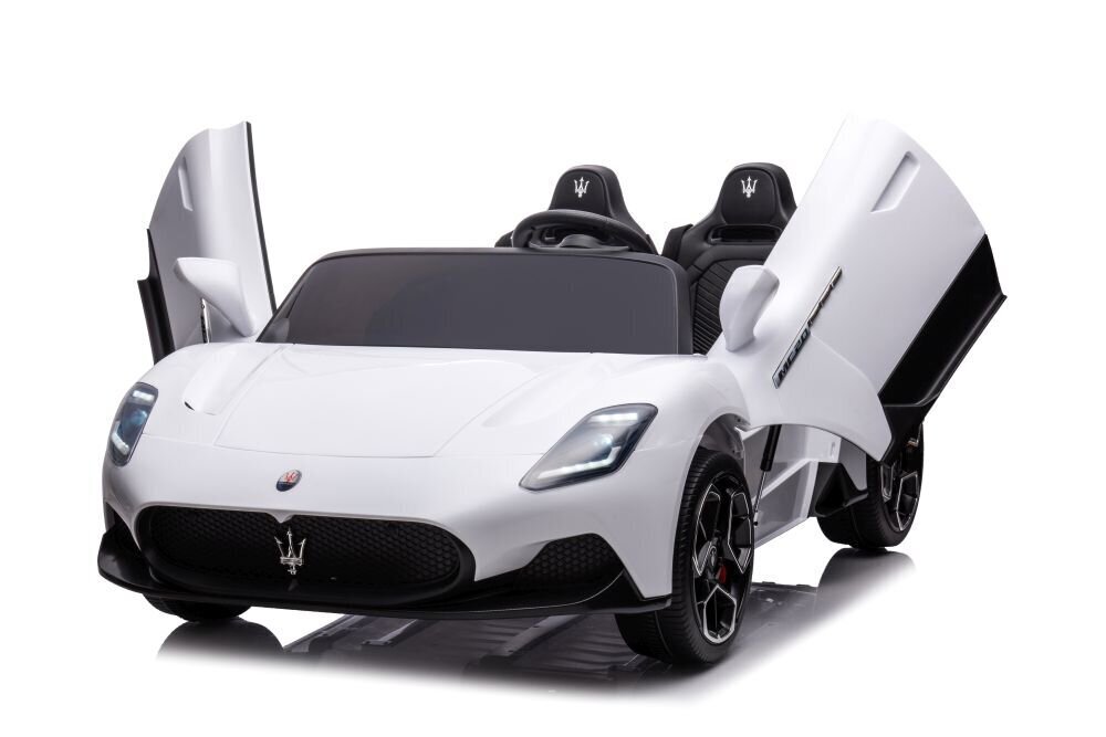 Maserati MC20 24V sähköauto lapsille, valkoinen hinta ja tiedot | Lasten sähköautot | hobbyhall.fi