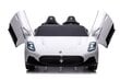 Maserati MC20 24V sähköauto lapsille, valkoinen hinta ja tiedot | Lasten sähköautot | hobbyhall.fi