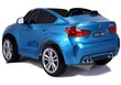 BMW X6M sininen sähköauto lapsille hinta ja tiedot | Lasten sähköautot | hobbyhall.fi