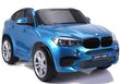 BMW X6M sininen sähköauto lapsille hinta ja tiedot | Lasten sähköautot | hobbyhall.fi