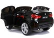 BMW X6M sähkökäyttöinen kaksipaikkainen, musta lakattu hinta ja tiedot | Lasten sähköautot | hobbyhall.fi