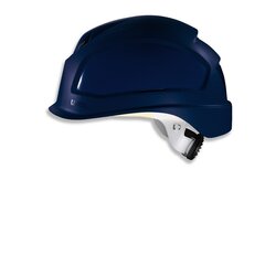 Turvakypärä UVEX BS-WR, Sininen, säädettävä tuuletus edessä/takana, 55-61 cm hinta ja tiedot | Pään suojavarusteet | hobbyhall.fi