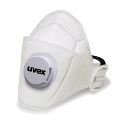 Kasvonaamari UVEX Silv-Air Premium 5310 FFP3, taittuva maski venttiilillä hinta ja tiedot | Pään suojavarusteet | hobbyhall.fi