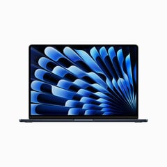 Macbook Air 15” Apple M2 8C CPU, 10C GPU/8GB/256GB SSD/Midnight/SWE - MQKW3KS/A hinta ja tiedot | Apple Kannettavat tietokoneet ja lisätarvikkeet | hobbyhall.fi