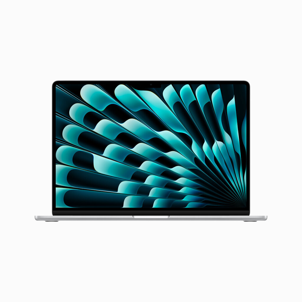 Macbook Air 15” Apple M2 8C CPU, 10C GPU/8GB/512GB SSD/Silver/RUS - MQKT3RU/A hinta ja tiedot | Kannettavat tietokoneet | hobbyhall.fi