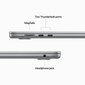 Macbook Air 15” Apple M2 8C CPU, 10C GPU/8GB/512GB SSD/Space Grey/SWE - MQKQ3KS/A hinta ja tiedot | Kannettavat tietokoneet | hobbyhall.fi