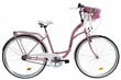 Davi Lila naisten pyörä, korkeus 160-185cm, kevytmetallivanteet 28", vaaleanpunainen hinta ja tiedot | Polkupyörät | hobbyhall.fi