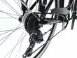 Naisten alumiinipyörä, Davi Maria, korkeus 160-185cm, iskunvaimentimella, 7 vaihdetta Shimano, 28", Musta hinta ja tiedot | Polkupyörät | hobbyhall.fi