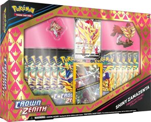 Lautapeli Pokemon TCG Crown Zenith Premium Figure Collection Kiiltävä Zamazenta, ENG hinta ja tiedot | Lautapelit ja älypelit | hobbyhall.fi