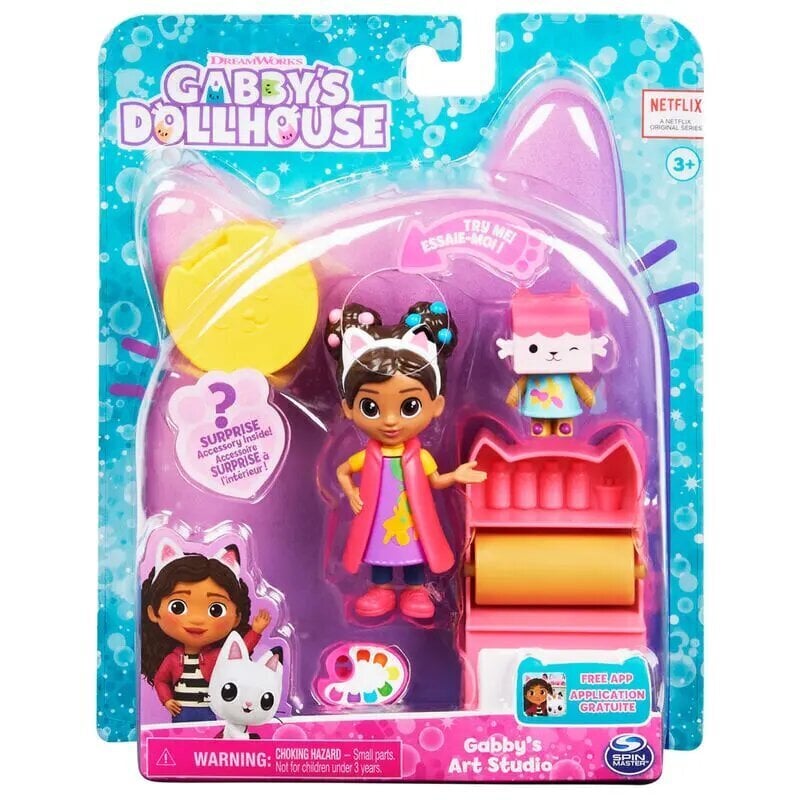 Gabbys Dollhouse Gabbyn taidestudio hinta ja tiedot | Tyttöjen lelut | hobbyhall.fi