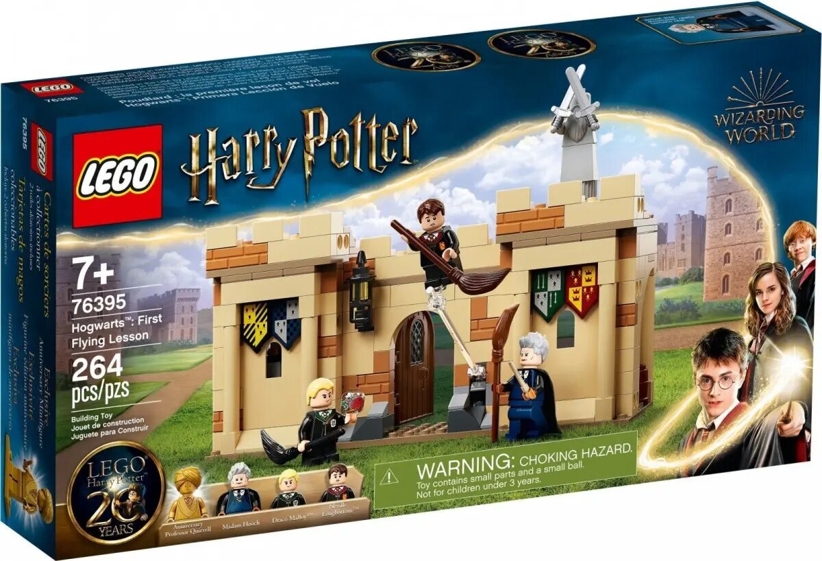 76395 LEGO® Harry Potter Bricks Ensimmäinen lentotunti hinta ja tiedot | LEGOT ja rakennuslelut | hobbyhall.fi