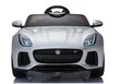 Sähköauto Jaguar F-Type, hopeinen hinta ja tiedot | Lasten sähköautot | hobbyhall.fi