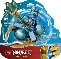 71778 LEGO® NINJAGO Lohikäärmevoiman Nya spinjitzu-liuku hinta ja tiedot | LEGOT ja rakennuslelut | hobbyhall.fi