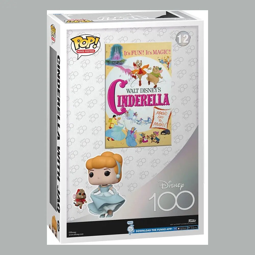 Disneyn 100-vuotisjuhlan POP! Elokuvajuliste & Kuva Tuhkimo 9 cm hinta ja tiedot | Taulut | hobbyhall.fi