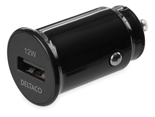 Deltaco Lightning, 1x USB-A, 2,4 A hinta ja tiedot | Puhelimen laturit | hobbyhall.fi