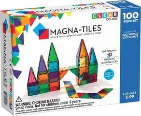 Rakennussetti Magna Tiles värit, 100 palaa hinta ja tiedot | LEGOT ja rakennuslelut | hobbyhall.fi