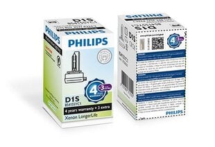 Auton polttimo Philips Xenon D1S Longer Life 4300k hinta ja tiedot | Philips Autotuotteet | hobbyhall.fi