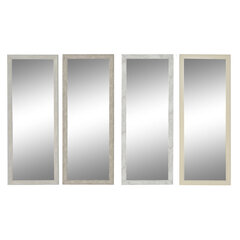 DKD Home Decor -seinäpeili, 36 x 2 x 95,5 cm (4 osaa) hinta ja tiedot | Peilit | hobbyhall.fi