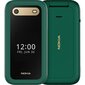 Nokia 2660 Flip 4G Lush Green 1GF011KPJ1A05 hinta ja tiedot | Matkapuhelimet | hobbyhall.fi