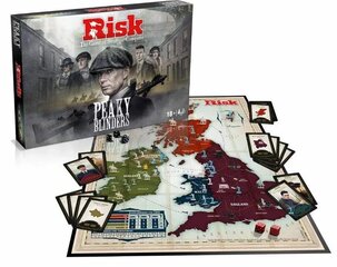 Risk - Peaky Blinders -lautapeli (englannin kieli) (WM01746-EN1) hinta ja tiedot | Lautapelit ja älypelit | hobbyhall.fi