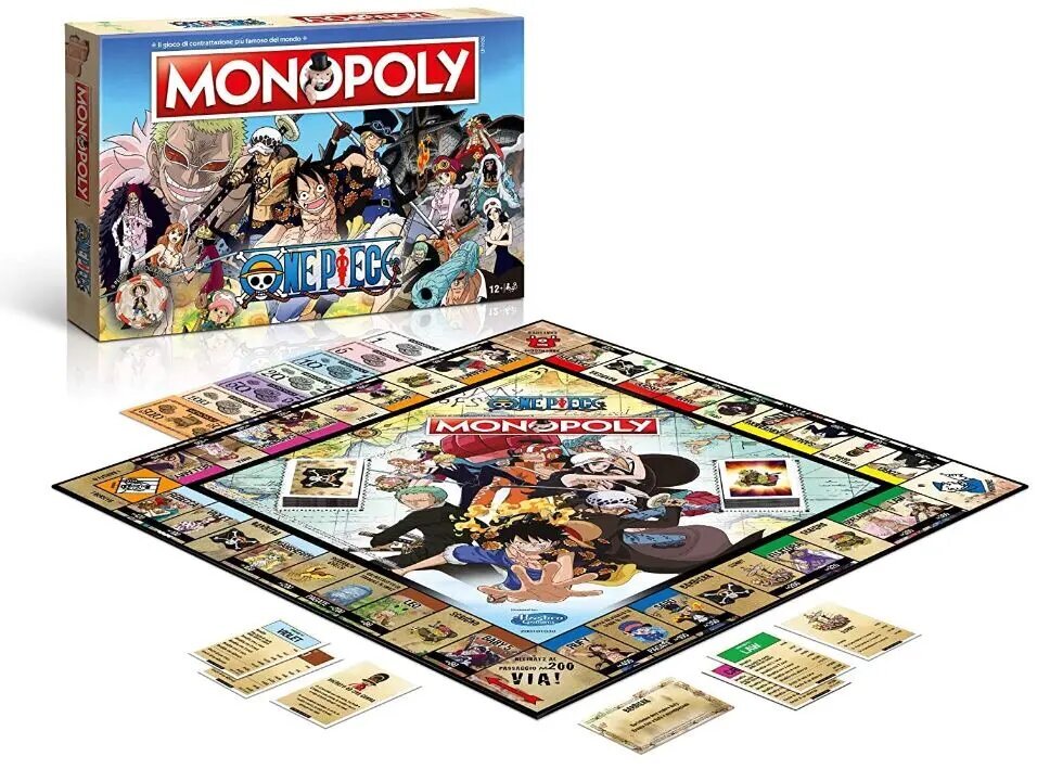 Monopoli - One Piece (36948) hinta ja tiedot | Lautapelit ja älypelit | hobbyhall.fi
