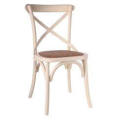 MEDITERRANEO-tuoli, 46 x 42 x 87 cm, Jalava hinta ja tiedot | Ruokapöydän tuolit | hobbyhall.fi