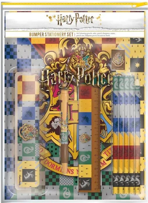 Pyramidi Harry Potter Paperitavarat Zip Bag (SR72582) hinta ja tiedot | Kirjoitusvälineet | hobbyhall.fi