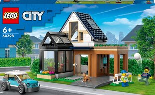 60398 LEGO® City Omakotitalo ja sähköauto hinta ja tiedot | LEGOT ja rakennuslelut | hobbyhall.fi
