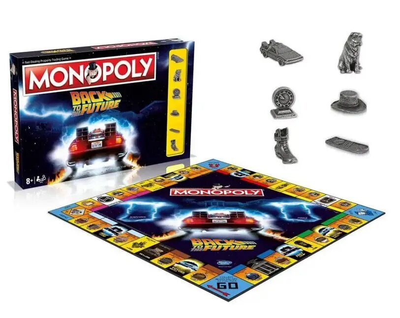 Monopoli - Paluu tulevaisuuteen (WM01330-EN1) hinta ja tiedot | Lautapelit ja älypelit | hobbyhall.fi