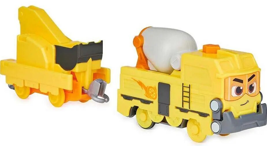 Spin Master Mighty Express: Build-It Brock moottoroitu juna (20129777) hinta ja tiedot | Poikien lelut | hobbyhall.fi