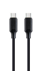 Kaapeli AMBERIN 2x USB C, 100 W, 1.5 m hinta ja tiedot | Puhelinkaapelit | hobbyhall.fi