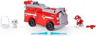 Paw Patrol (Ryhmä Hau) Marshall Rescue Vehicle hahmon kanssa hinta ja tiedot | Poikien lelut | hobbyhall.fi